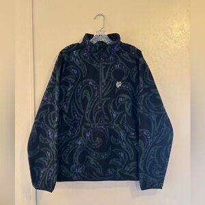 NWT Quicksilver Mercury - Men's half-zip fleece Sherpa jacket sz M